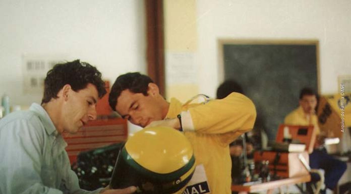 Ayrton Senna on Trans World Sport