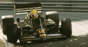 Ayrton Senna in Action, Monaco 1986