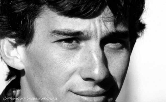 Young Ayrton Senna