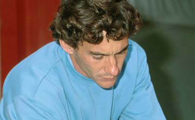 Ayrton Senna at Spa Francorchamps 1992