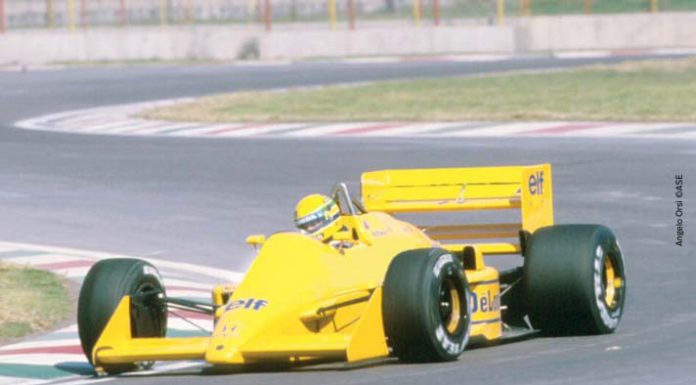 Ayrton Senna and active suspension
