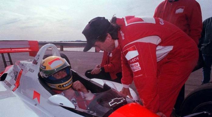 When Ayrton Senna drove in the desert