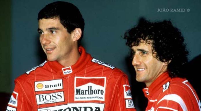 Last Win: Australian Grand Prix 1993 Ayrton Senna and Alain Prost