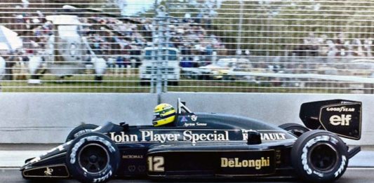Ayrton Senna in Australia 1985
