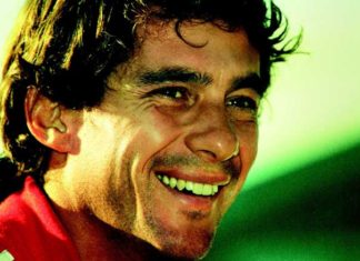 Ayrton Senna portrait