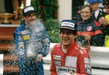 Ayrton Senna in Monte Carlo 1991