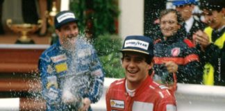 Ayrton Senna in Monte Carlo 1991