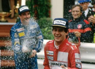 Ayrton Senna in Monte Carlo 1991