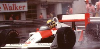 Ayrton Senna in Monaco 1988