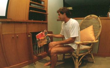 Ayrton Senna in Japan in 1993