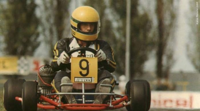 Senna’s kart at KartMania