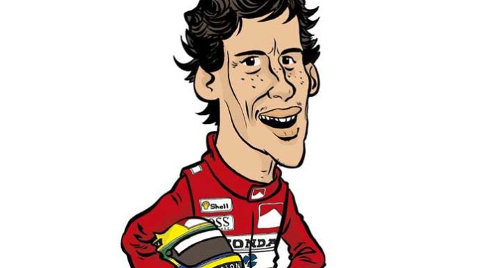 Patrick Tambay on Senna and Villeneuve