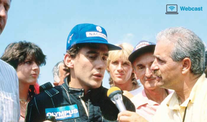 Ayrton Senna in 1985