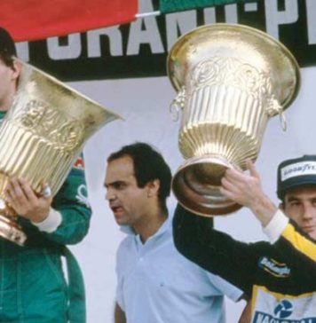 For the love of the Brazil Ayrton Senna in Mexico 1986
