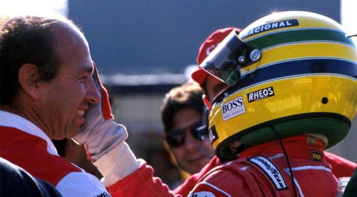 Legends of F1: Joe Ramirez Jo Ramirez and Ayrton Senna