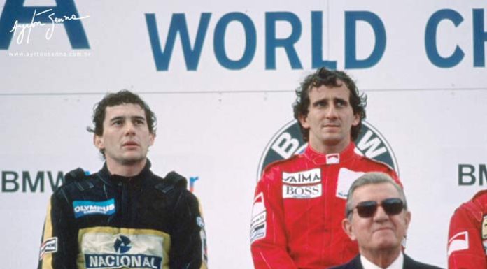 Austrian Grand Prix 1985 Austrian GP podium 1985