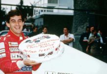 Ayrton Senna at Mexico Grand Prix 90