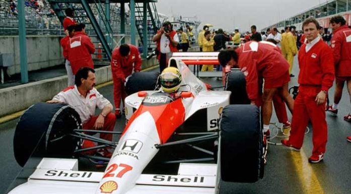 Ayrton Senna in 1990