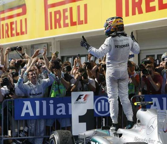 Hamilton chose Senna as his Teammate Hamilton in Mercedes