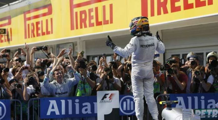 Hamilton in Mercedes