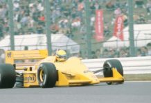 Senna made his debut in Japan Ayrton Senna at Suzuka in 1987