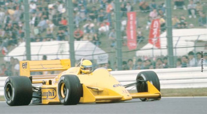 Senna made his debut in Japan Ayrton Senna at Suzuka in 1987