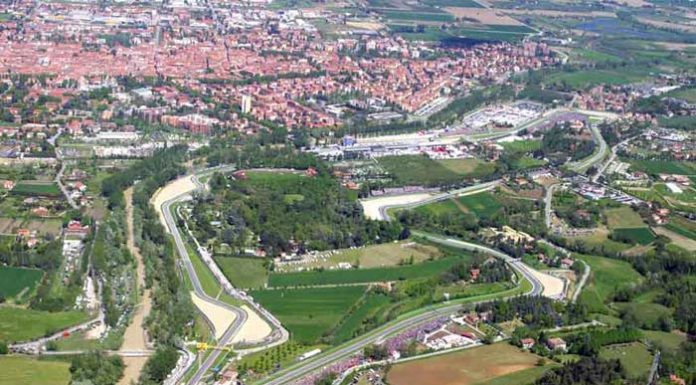Passion of Imola Imola from above