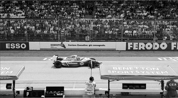 The Santerno river talks to the story Ayrton Senna at Imola