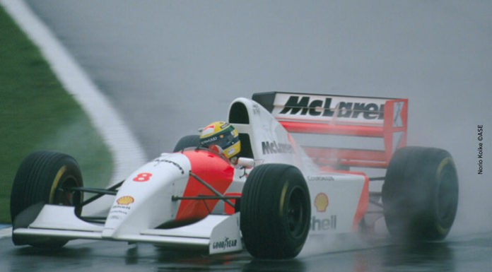 F1 Memories: Donington 1993 Ayrton Senna at Donington park in 1993