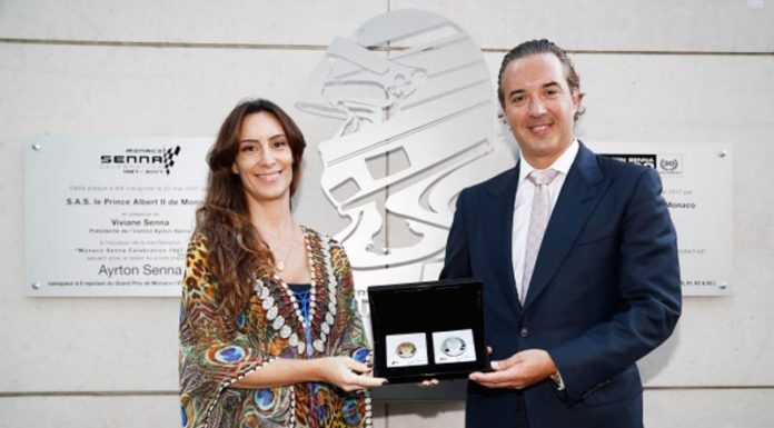 Commemorative Ayrton Senna coins