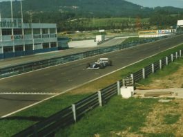 Ayrton Senna testing in Portugal